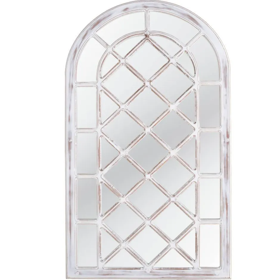 Wohnen Spiegel im Rundbogen Kirchenfenster Design - Montego