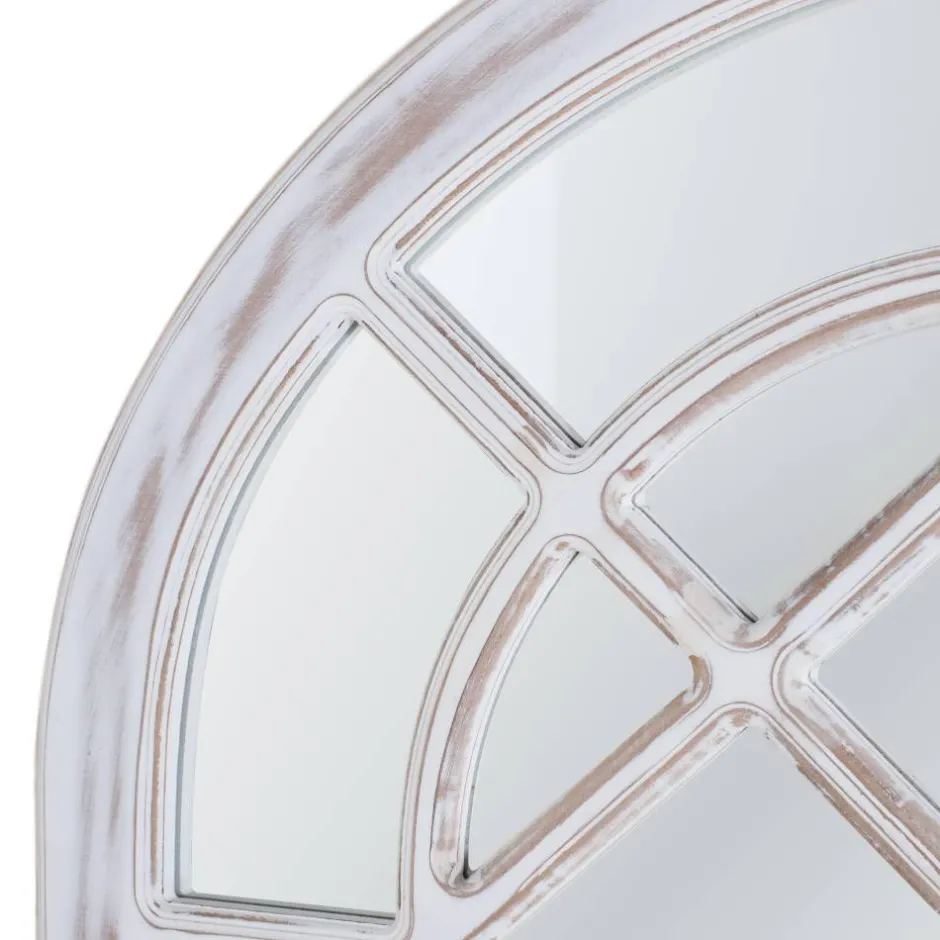 Wohnen Spiegel im Rundbogen Kirchenfenster Design - Montego