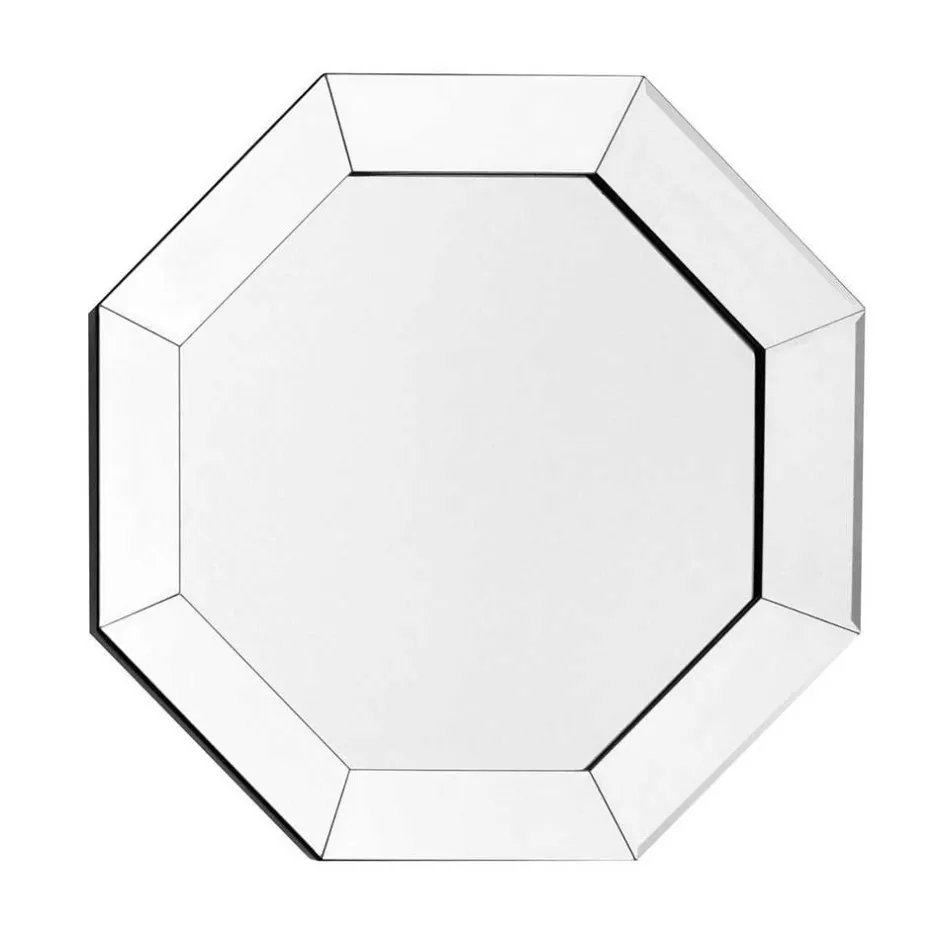 Spiegel in achteckiger Form - Shining^Wohnen Discount