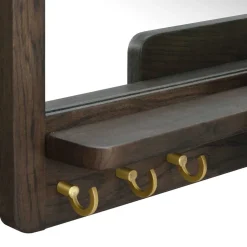 Spiegel mit Briefablage & Schlüsselhaken - Cora^Wohnen Best