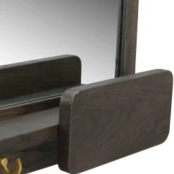 Spiegel mit Briefablage & Schlüsselhaken - Cora^Wohnen Best