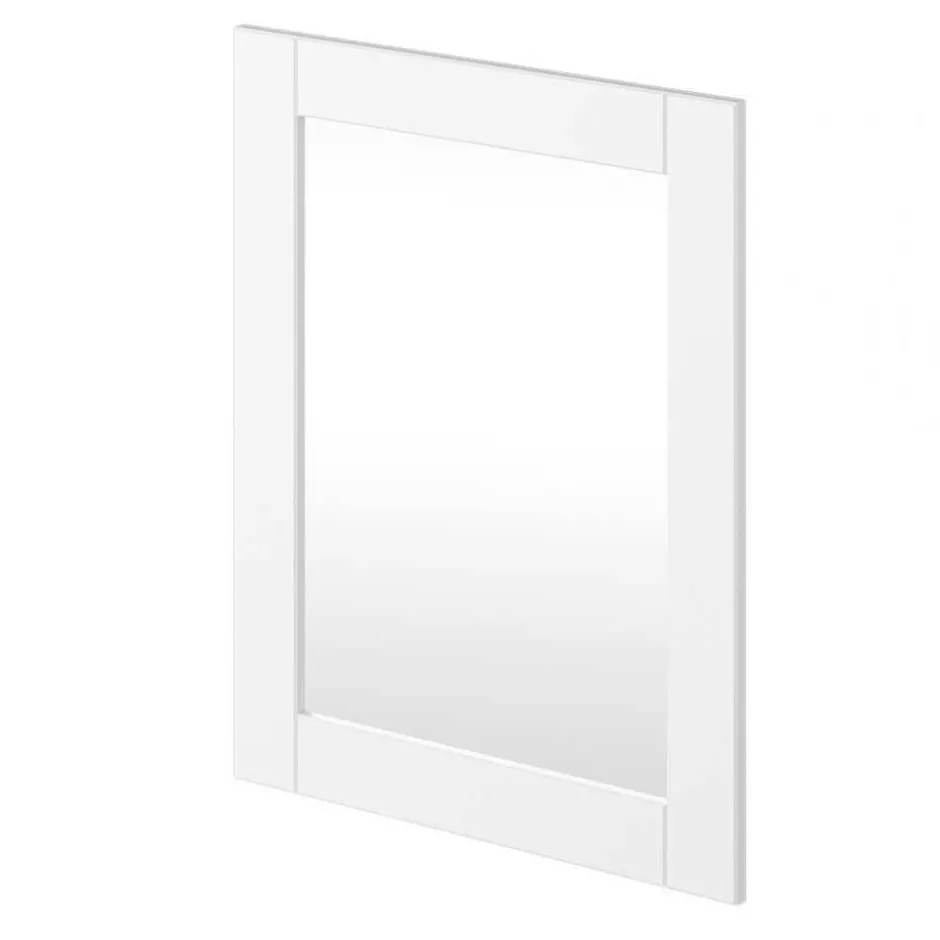 Spiegel mit weißem Massivholzrahmen - Indico^Wohnen