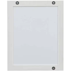 Spiegel mit weißem Massivholzrahmen - Indico^Wohnen