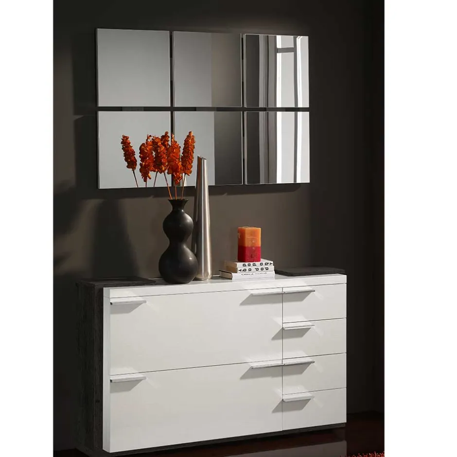 Wohnen Spiegel Set & Schuhschrank - Alexandra (zweiteilig)