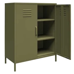 Spind Design Highboard in Oliv Grün - Austral^Wohnen Sale