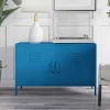 Spind Design Kommode in Blau - Datinel^Wohnen Clearance