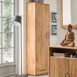 Wohnen Stabiler Holzschrank für Diele & Flur - Teano