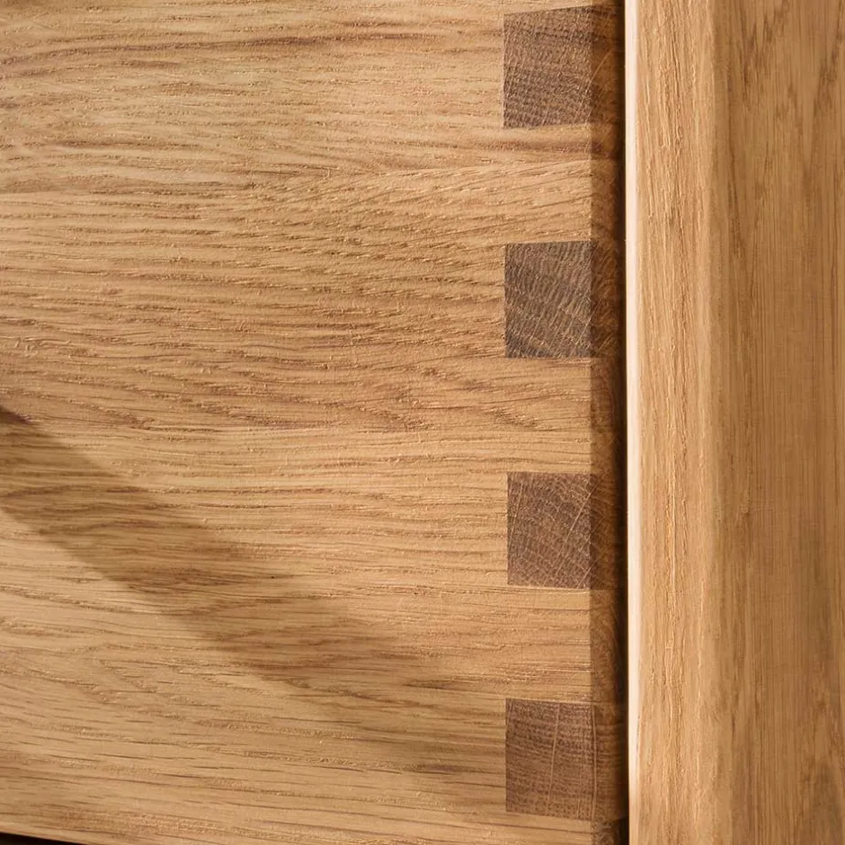 Wohnen Stabiler Holzschrank für Diele & Flur - Teano