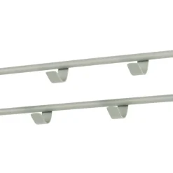 Stahl 7 Haken Garderobe in Graugrün - Azulon^Wohnen Sale