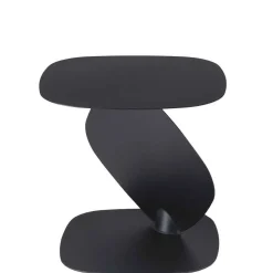 Wohnen Stahl Beistelltisch in Schwarz pulverbeschichtet - Acapella