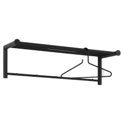 Stahl Hängegarderobe in Schwarz - Sortho^Wohnen New