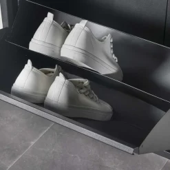 Stahl Schuhkipper in Schwarz - Drahina^Wohnen Online