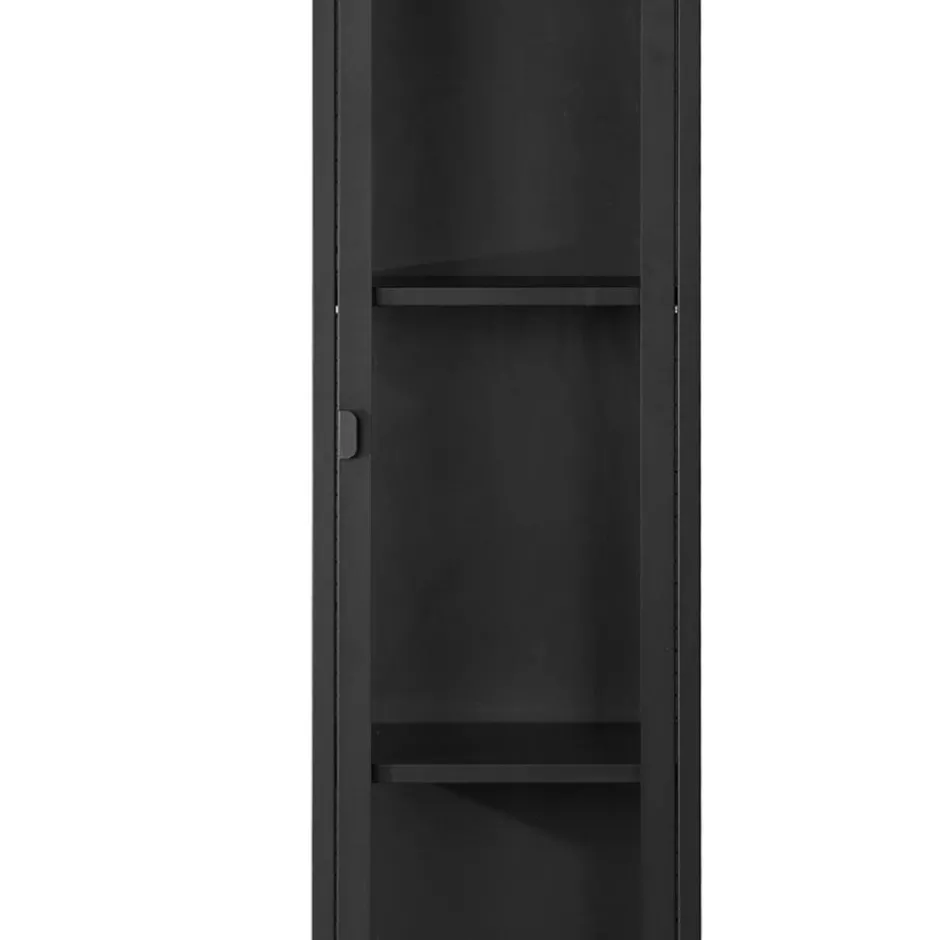 Stahl-Vitrine in Schwarz - Rodicca^Wohnen Hot