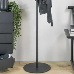 Wohnen Standgarderobe Garderobenständer aus Stahl - Paola