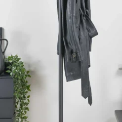 Wohnen Standgarderobe Garderobenständer aus Stahl - Paola