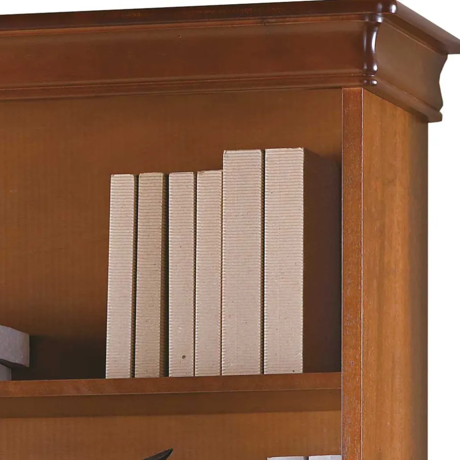 Wohnen Standregal im klassischen Stil 85x179x32 cm - Lemerzi