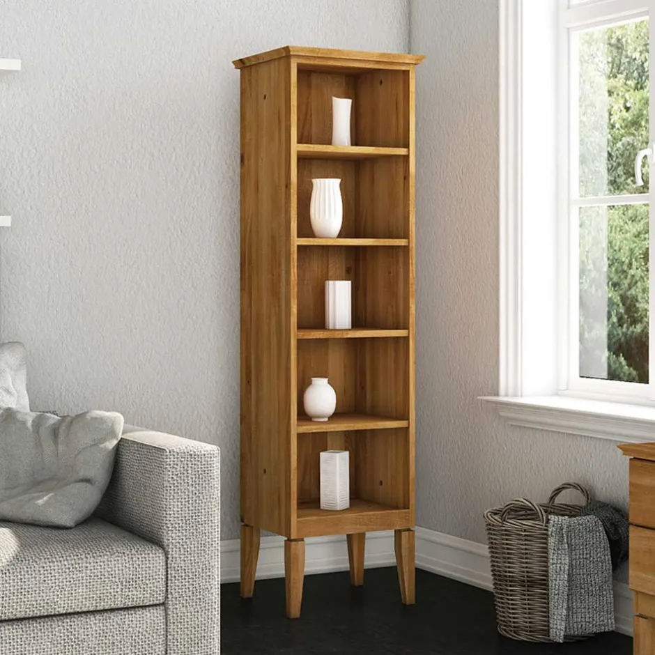 Standregal Masdamos aus Wildeiche massiv^Wohnen