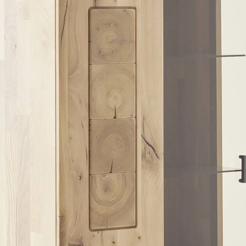 Wohnen Standvitrine mit LED Beleuchtung - Losiamos