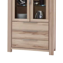 Standvitrine Thivios aus Wildeiche Massivholz^Wohnen New