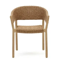 Stapelbare Armlehnstühle aus Eukalyptusholz - Finola (4er Set)^Wohnen Best