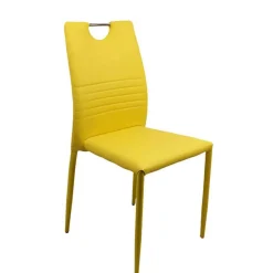 Stapelbare Polsterstühle in Gelb - Liguria (4er Set)^Wohnen Hot