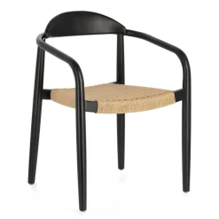 Stapelbarer Armlehnenstuhl im Skandi Design - Giulietta (4er Set)^Wohnen