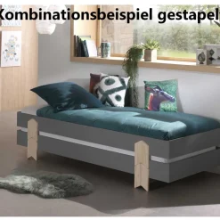 Stapelbares Bettgestell 90x200 cm - Ropezca^Wohnen Online