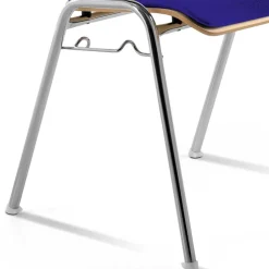 Wohnen Stapelstuhl in Blau & Buche - Caritera