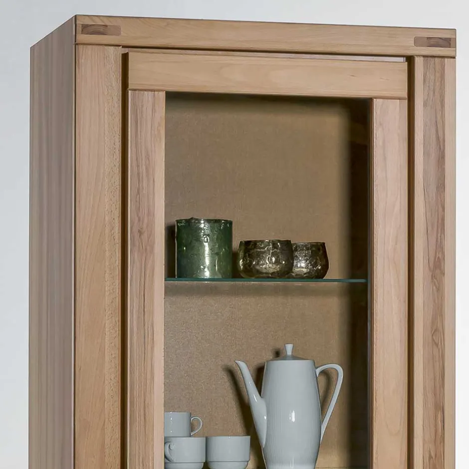 Wohnen Stauraum Anbauwand aus Holz - Uhelia (vierteilig)