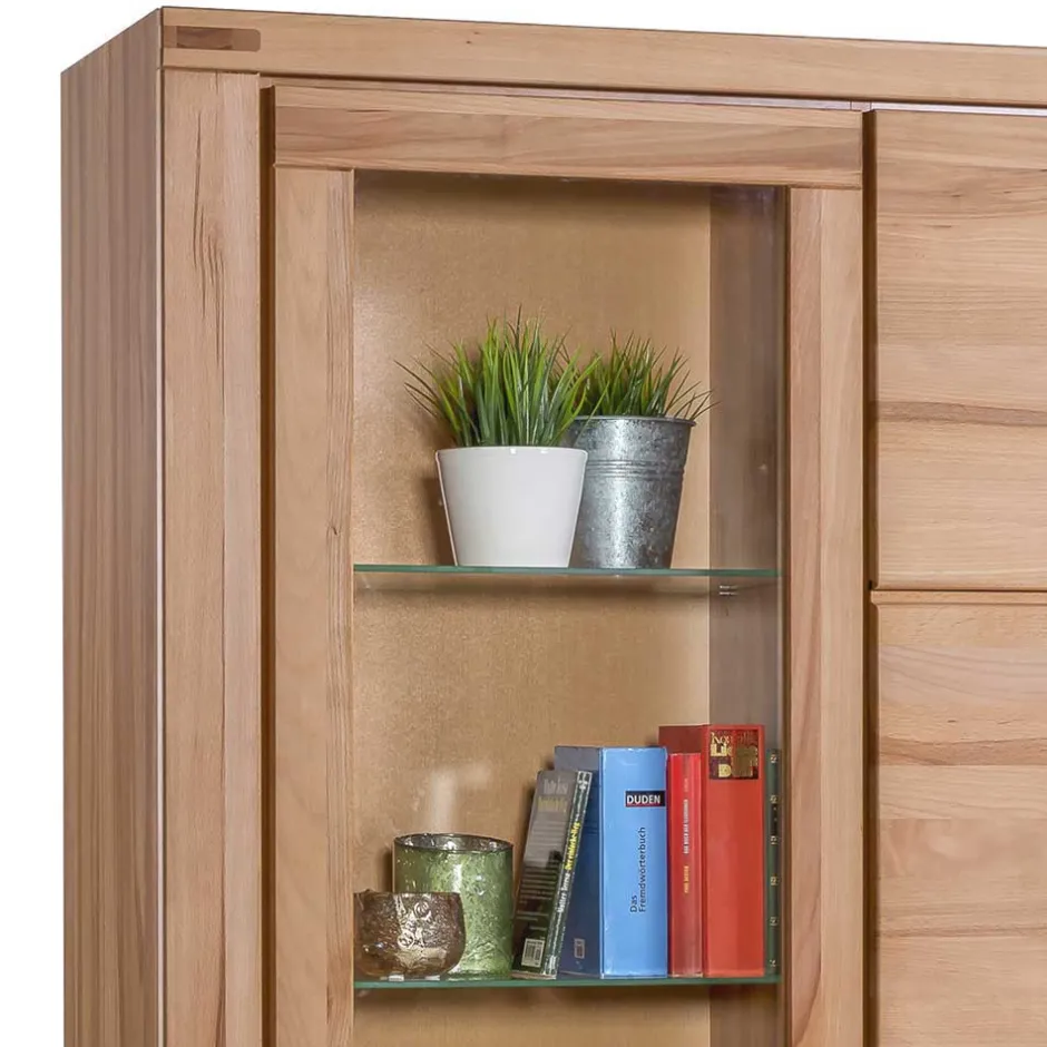 Wohnen Stauraum Anbauwand aus Holz - Uhelia (vierteilig)