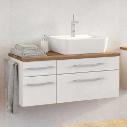 Wohnen Stauraum Badschrank mit Siphon-Ausschnitt - Enwicos I