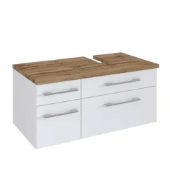 Wohnen Stauraum Badschrank mit Siphon-Ausschnitt - Enwicos I