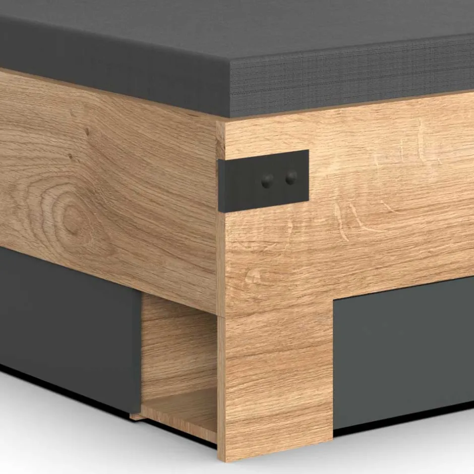 Stauraum Bett mit 180x200 cm Liegefläche - Enegal^Wohnen Outlet