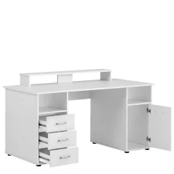 Kinder Wohnen Stauraum Schreibtisch mit Bildschirmaufsatz - Fegura