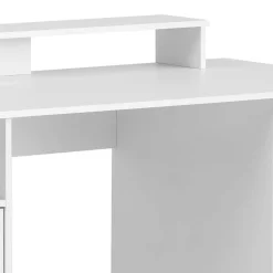 Kinder Wohnen Stauraum Schreibtisch mit Bildschirmaufsatz - Fegura