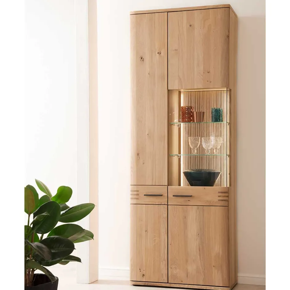 Stauraumvitrine Wohnzimmerschrank 2-türig - Crupean^Wohnen Best