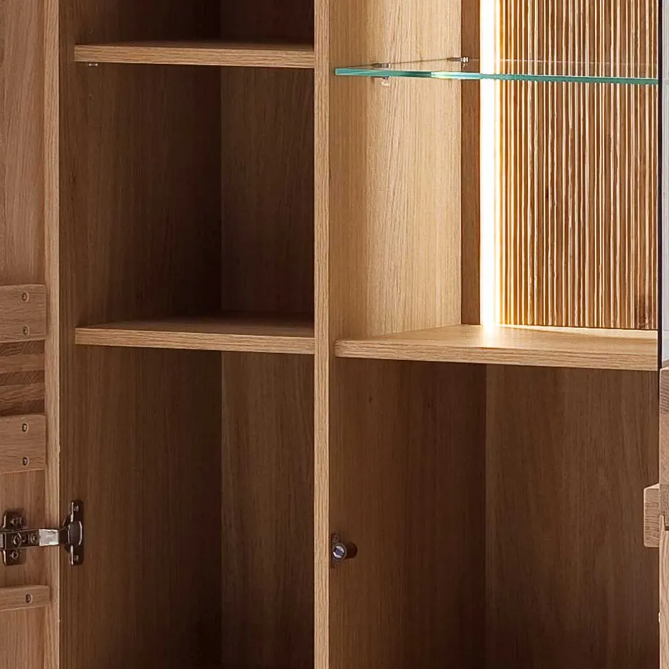 Stauraumvitrine Wohnzimmerschrank 2-türig - Crupean^Wohnen Best