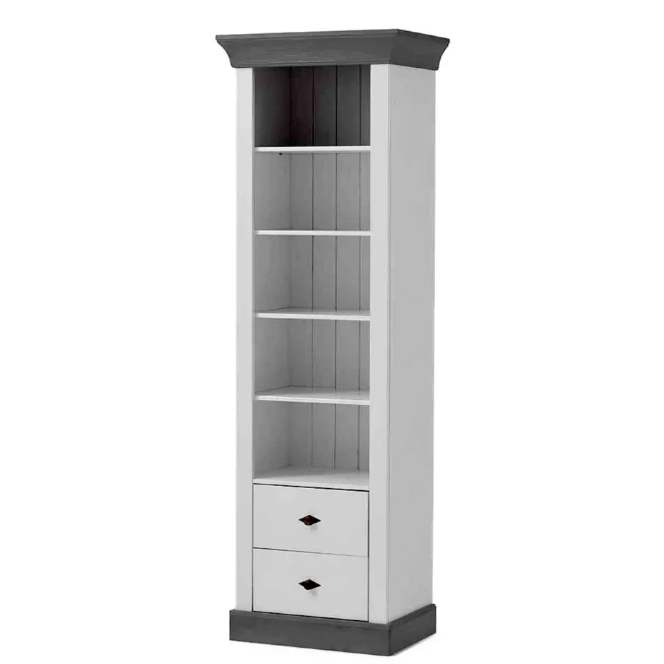 Kinder Wohnen Stehendes Holzregal fürs Kinderzimmer - Mirandesca