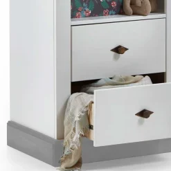 Kinder Wohnen Stehendes Holzregal fürs Kinderzimmer - Mirandesca