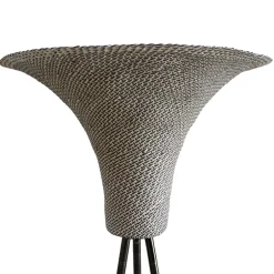 Stehlampe mit Seegras Geflecht Schirm - Ciranzo^Wohnen Best