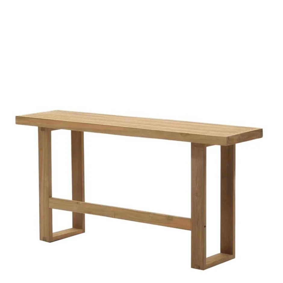 Wohnen Stehtisch Bank aus Recyclingholz Teak - Sincony