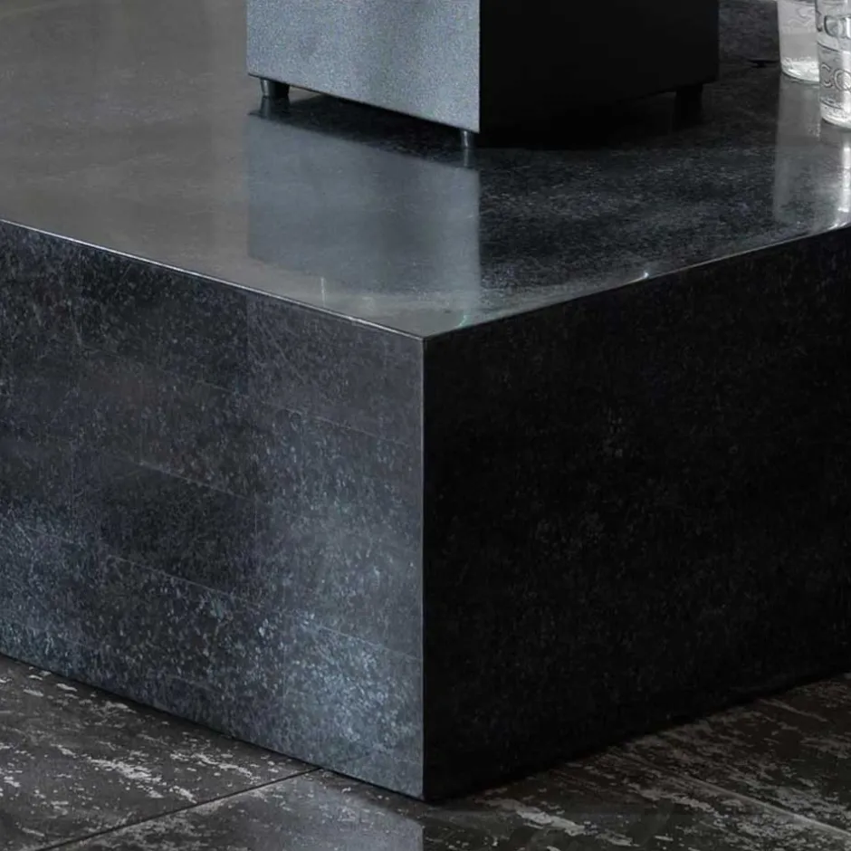 Stein Couchtisch Luvega in Schwarz^Wohnen Outlet