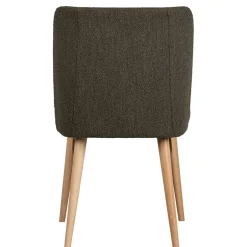 Stühle aus braunem Boucle Stoff - Convilla (2er Set)^Wohnen Sale