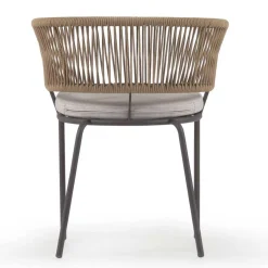 Wohnen Stühle aus Kordelgeflecht Beige - Wanisha (4er Set)