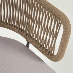 Wohnen Stühle aus Kordelgeflecht Beige - Wanisha (4er Set)