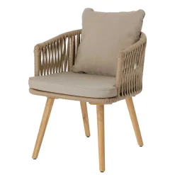 Wohnen Stühle aus Kordelgeflecht & Holz - Movement (2er Set)