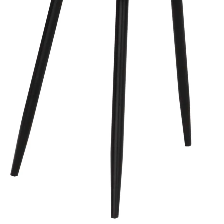 Wohnen Stühle in Blaugrau und Schwarz - Filio (4er Set)