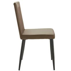 Stühle in Braun Kunstleder - Freiburg (2er Set)^Wohnen Clearance