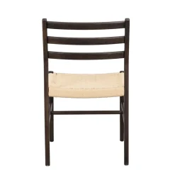 Wohnen Stühle in Eiche Dunkel und Beige - Sabina (2er Set)