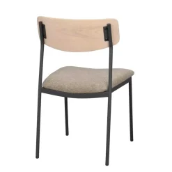 Stühle mit Polstersitz in Beige - Gora (2er Set)^Wohnen Discount